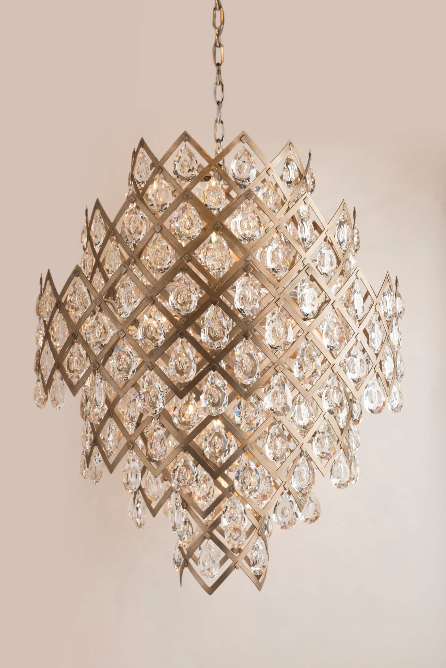 Tiara 11 Light 32-1/4" Wide Chandelier with Crystal Accents