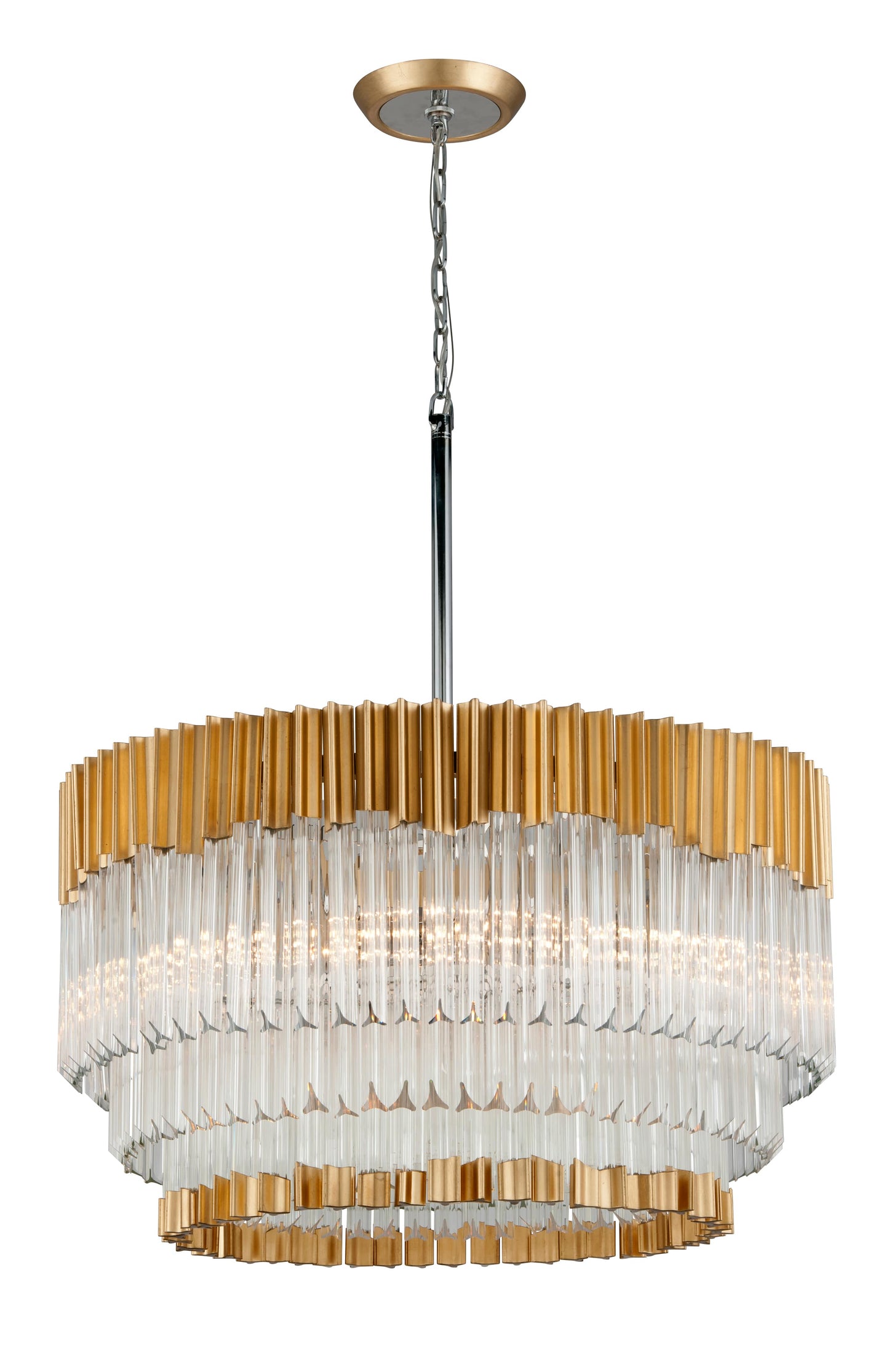 Charisma 8 Light 26" Wide Chandelier with Crystal Shade