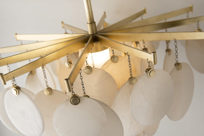 Serenity 28" Wide Integrated LED Chandelier
