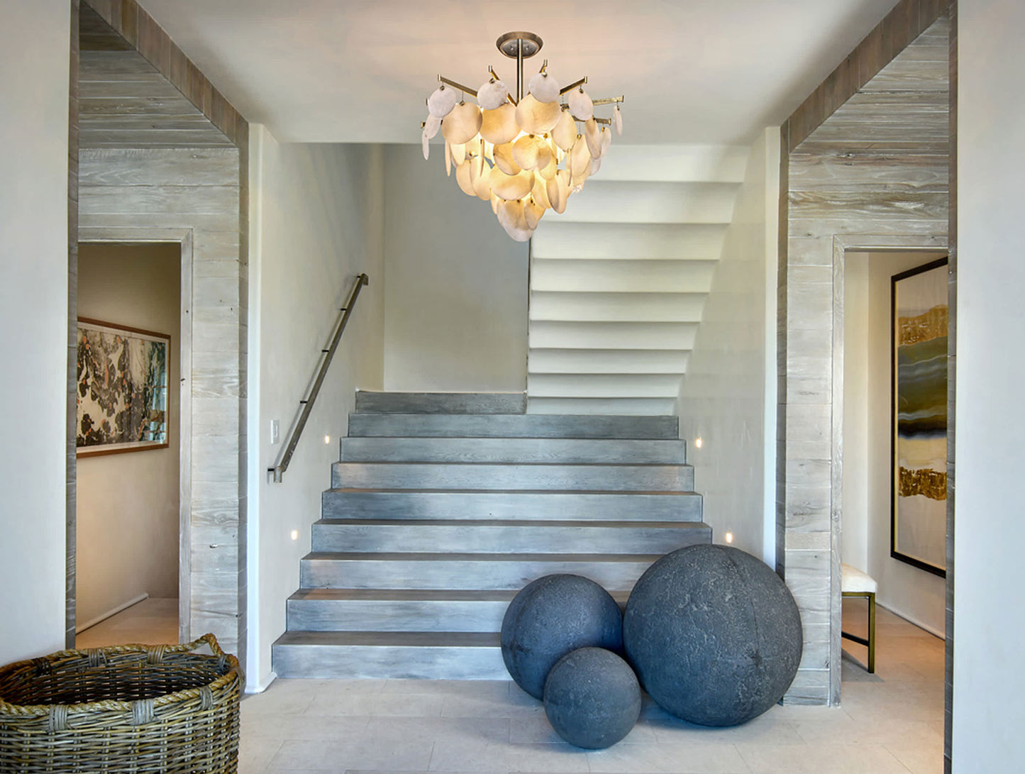 Serenity 28" Wide Integrated LED Chandelier
