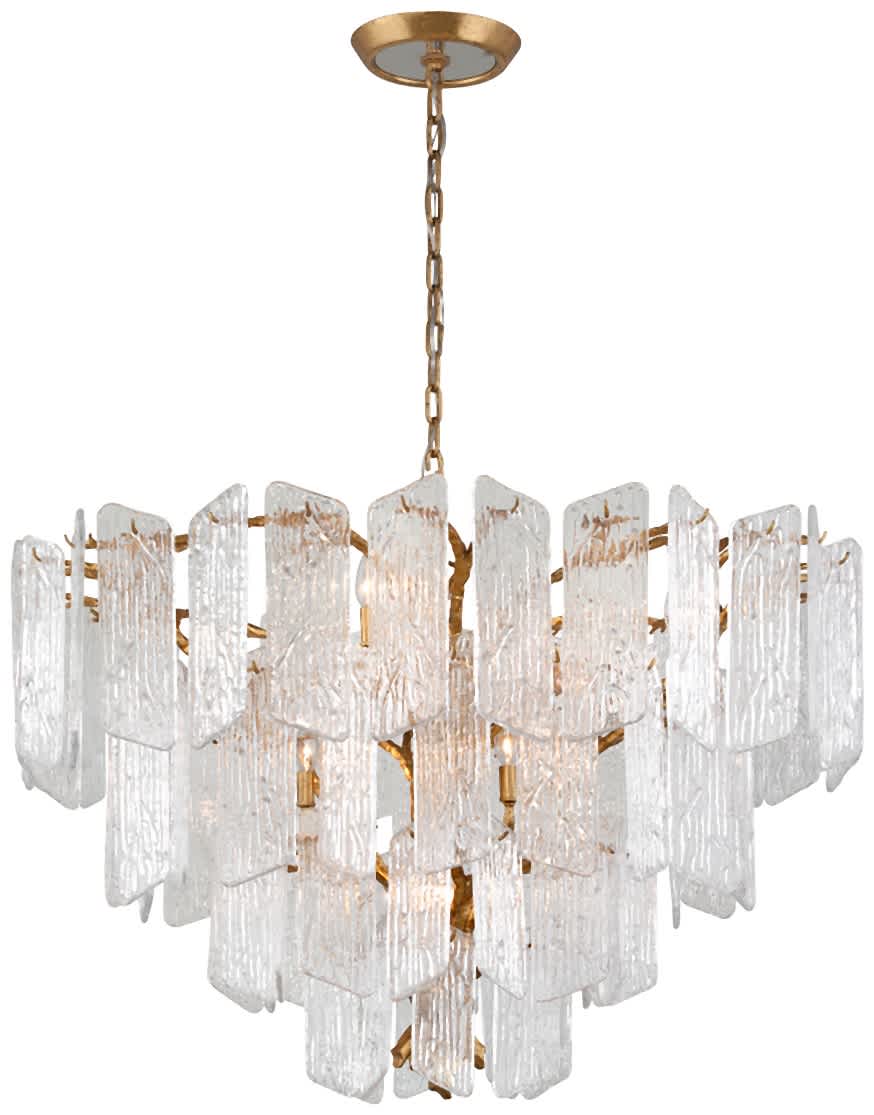 Piemonte 12 Light 44" Wide Waterfall Chandelier