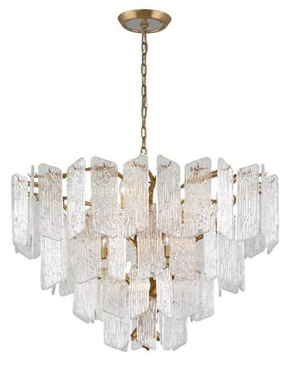 Piemonte 12 Light 44" Wide Waterfall Chandelier
