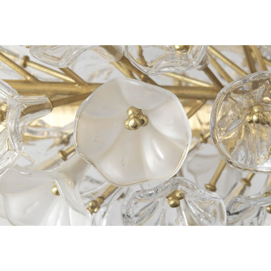 Corbett Lighting Jasmine Single Light 28" Wide LED Ring Chandelier
