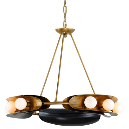 Hopper 9 Light 32" Wide Ring Chandelier
