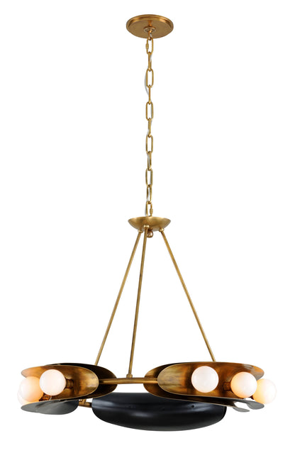 Hopper 9 Light 32" Wide Ring Chandelier