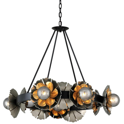 Magic Garden 10 Light 34" Wide Ring Chandelier