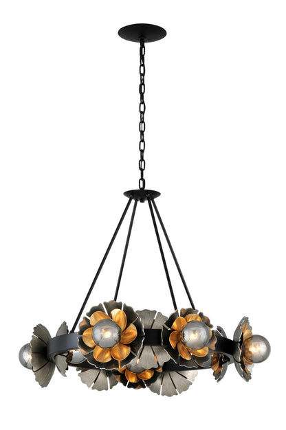 Magic Garden 10 Light 34" Wide Ring Chandelier