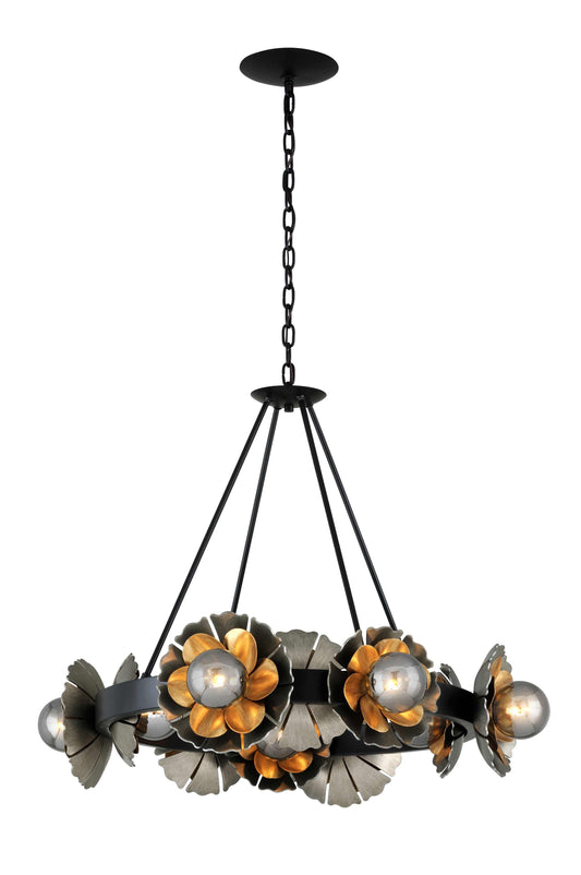 Magic Garden 10 Light 34" Wide Ring Chandelier