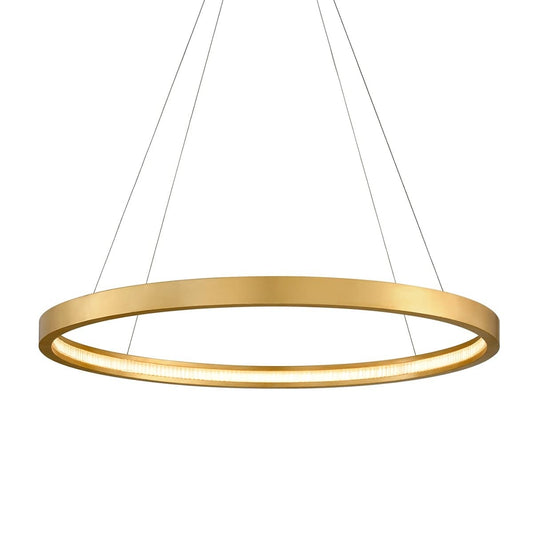 Jasmine 44" Wide LED Suspension Ring Chandelier