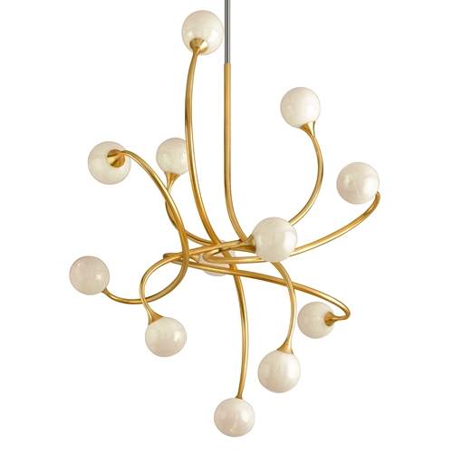 Signature 12 Light 40" Wide LED Abstract Sputnik Chandelier