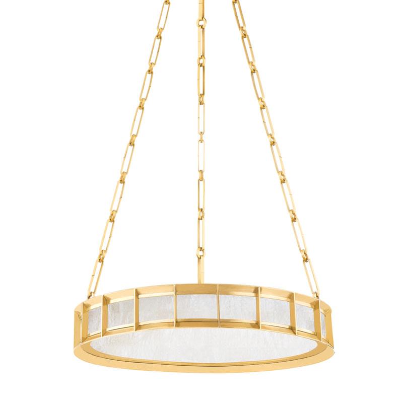 Leda 20" Wide Ring Chandelier