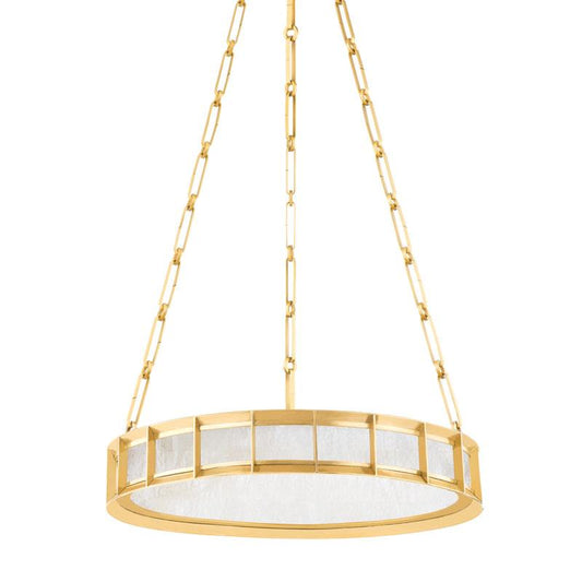 Leda 20" Wide Ring Chandelier