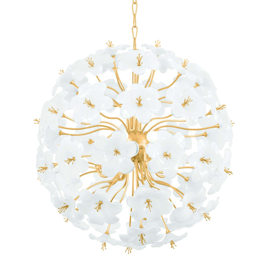 Hygea 8 Light 33" Wide Globe Chandelier