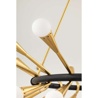 Corbett Lighting Aries 30 Light 38" Wide Ring Chandelier