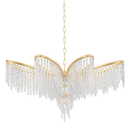 Corbett Lighting Pandora 9 Light 48" Wide Crystal Chandelier