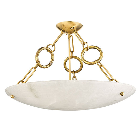 Yadira 6 Light 26" Wide Semi-flush Bowl Ceiling Fixture