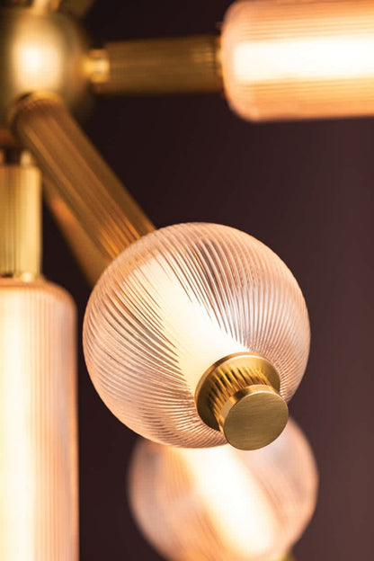 Atom 36" Wide 2700K LED Sputnik Chandelier