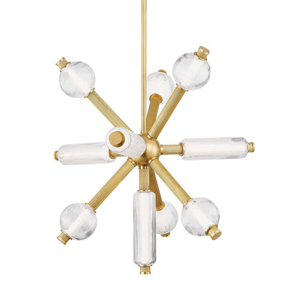 Atom 36" Wide 2700K LED Sputnik Chandelier