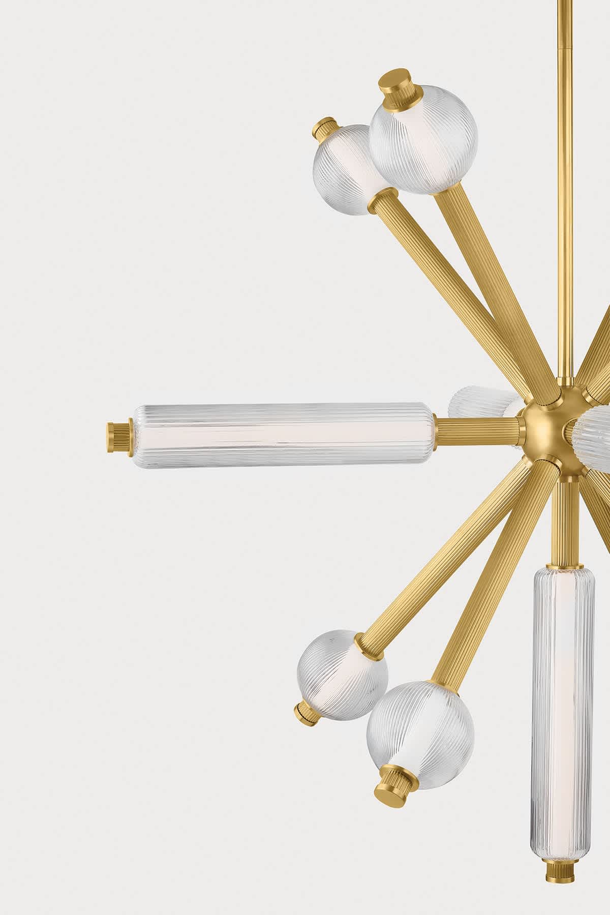 Atom 50" Wide 2700K LED Sputnik Chandelier