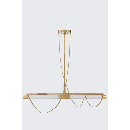 Corbett Lighting Lariat 48" Wide LED Linear Pendant