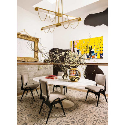 Corbett Lighting Lariat 48" Wide LED Linear Chandelier