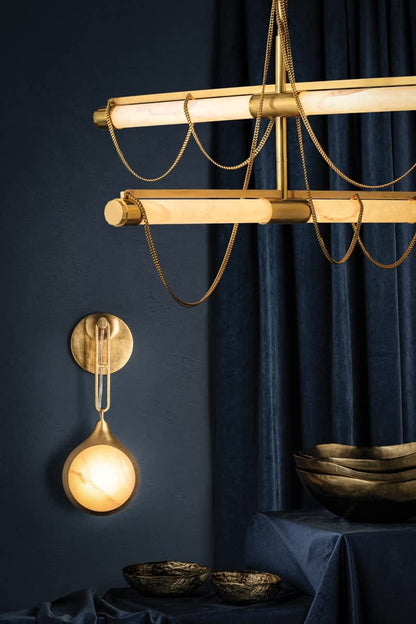Lariat 48" Wide LED Linear Chandelier