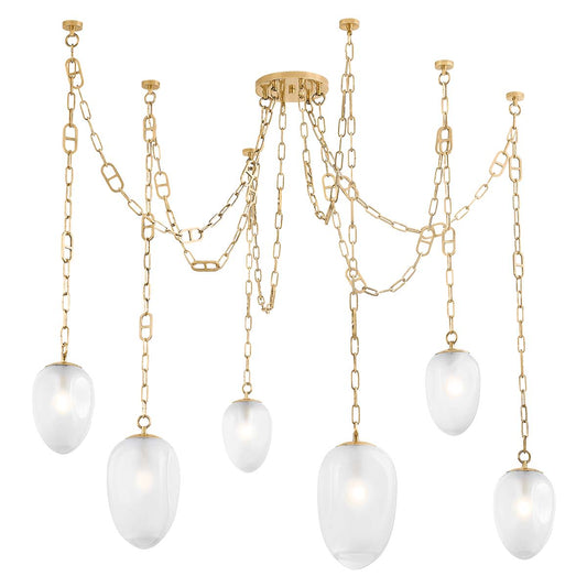 Daith 6 Light 61" Wide Multi Light Pendant