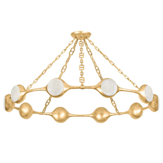 Riviere 52" Wide LED Ring Chandelier