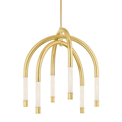 Corbett Lighting Zeme 34" Wide LED Abstract Chandelier