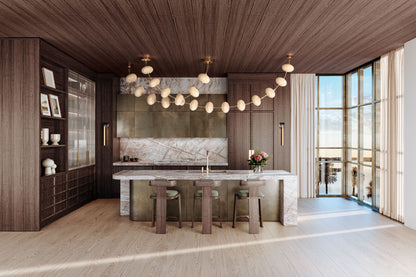 Nephele 99" Wide Linear Pendant