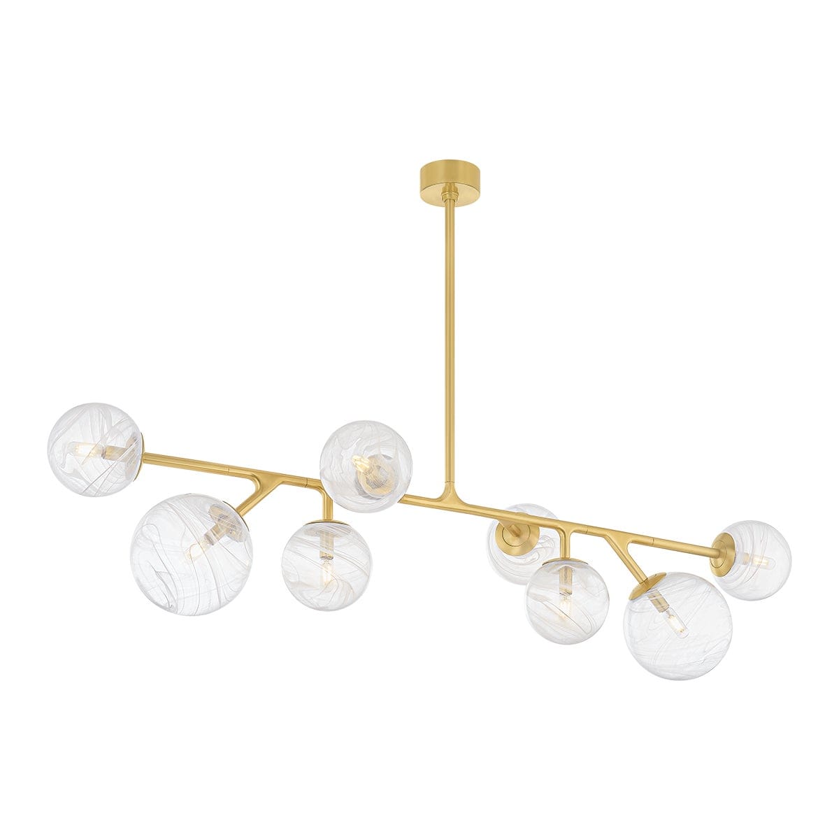Glasgow 8 Light 22" Wide Linear Pendant