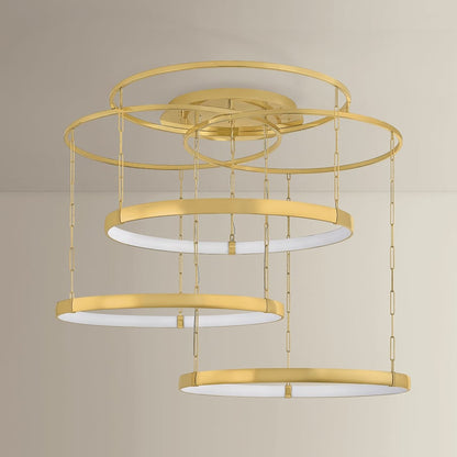 Corbett Lighting Chiasso 56" Wide LED Multi Light Pendant