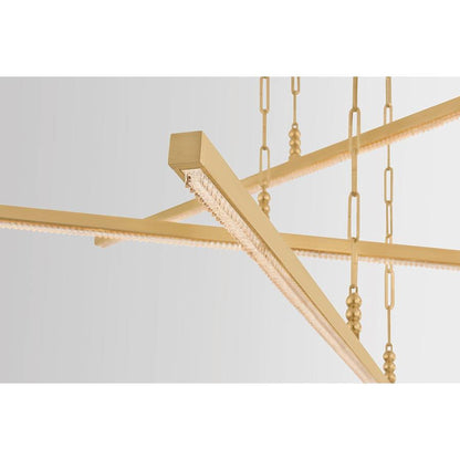 Corbett Lighting Cortina 72" Wide LED Multi Light Pendant