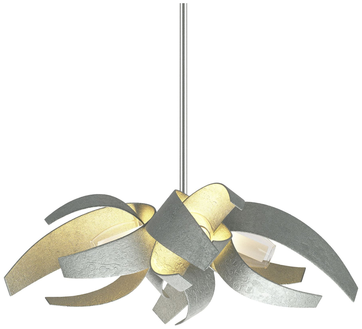 Corona 18.25"W Small Standard Pendant w/ Frosted Shade