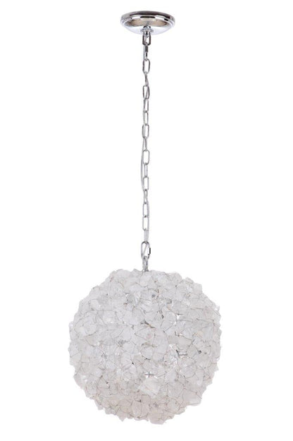 Roxx 14" Wide Crystal Pendant