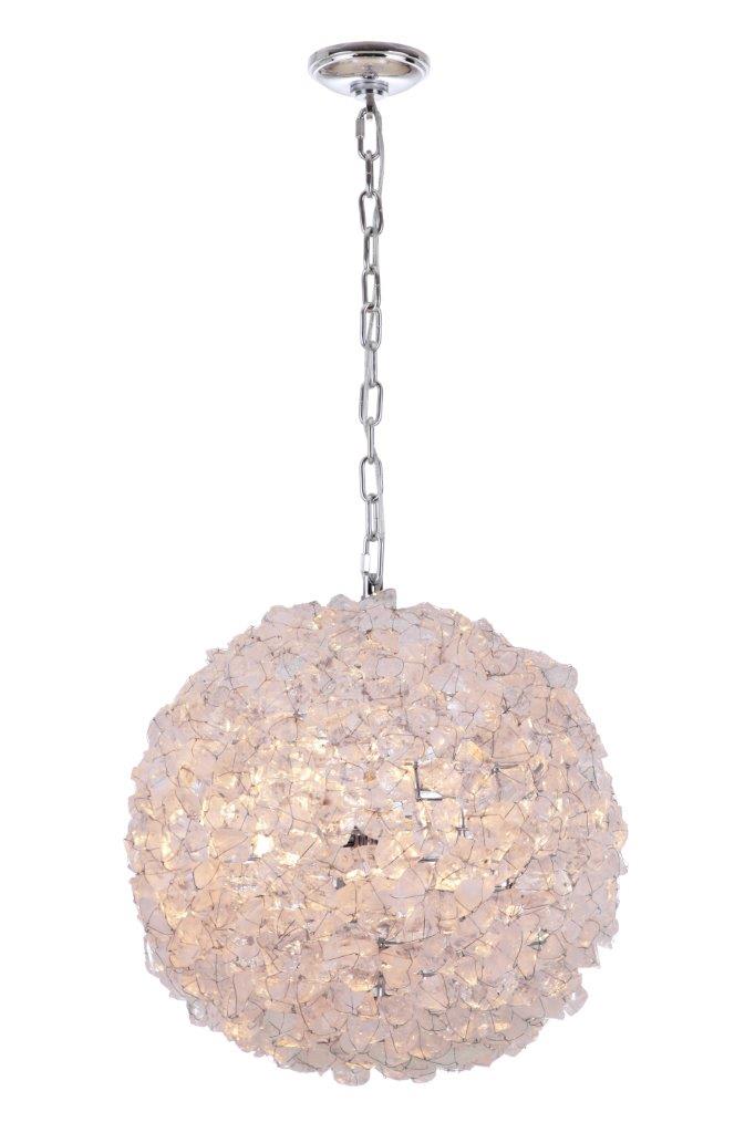 Roxx 4 Light 22" Wide Crystal Pendant