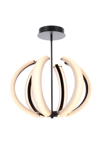 Unwind 22" Wide LED Suspension Pendant