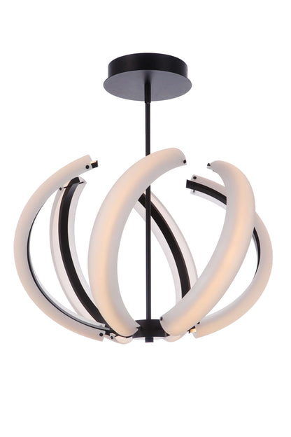 Unwind 22" Wide LED Suspension Pendant