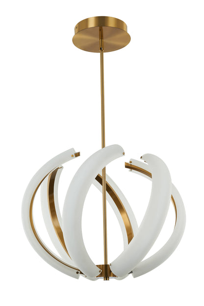 Unwind 22" Wide LED Suspension Pendant