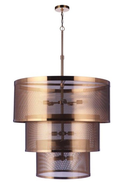 Mesh 12 Light 36" Wide Pendant