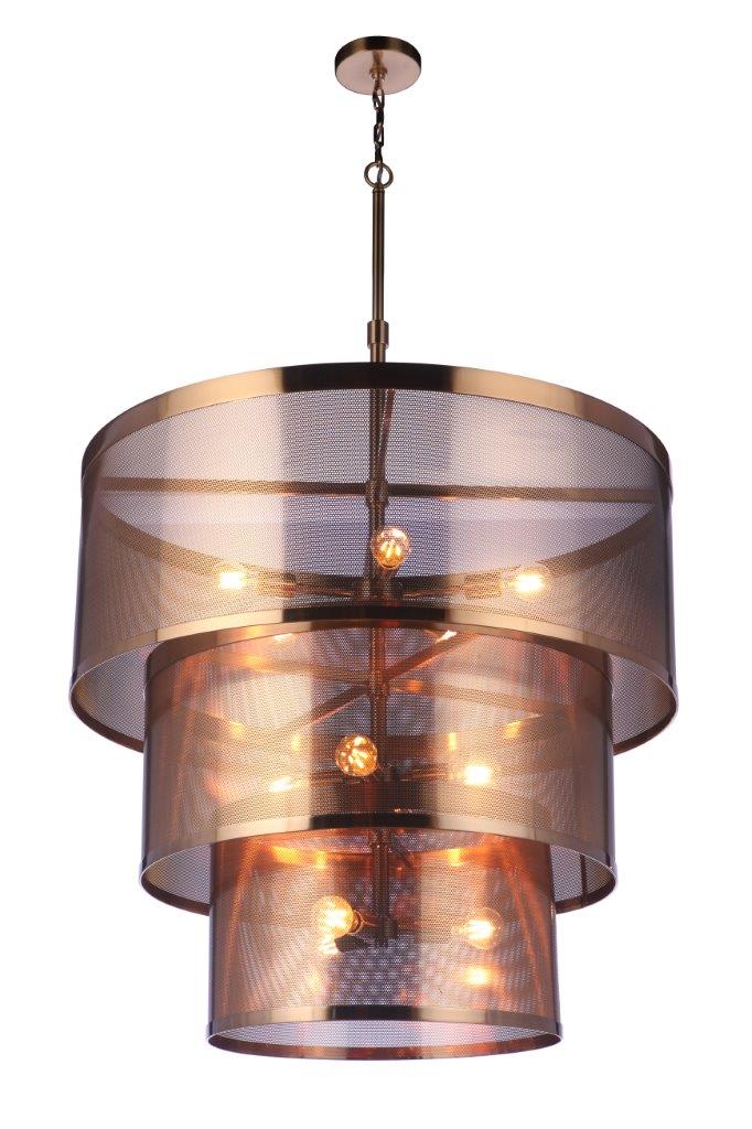 Mesh 12 Light 36" Wide Pendant
