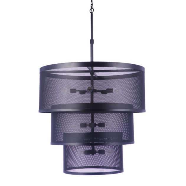 Mesh 12 Light 36" Wide Pendant
