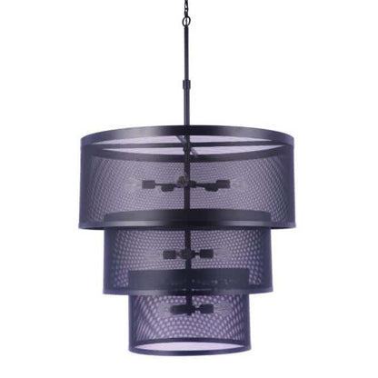 Mesh 12 Light 36" Wide Pendant