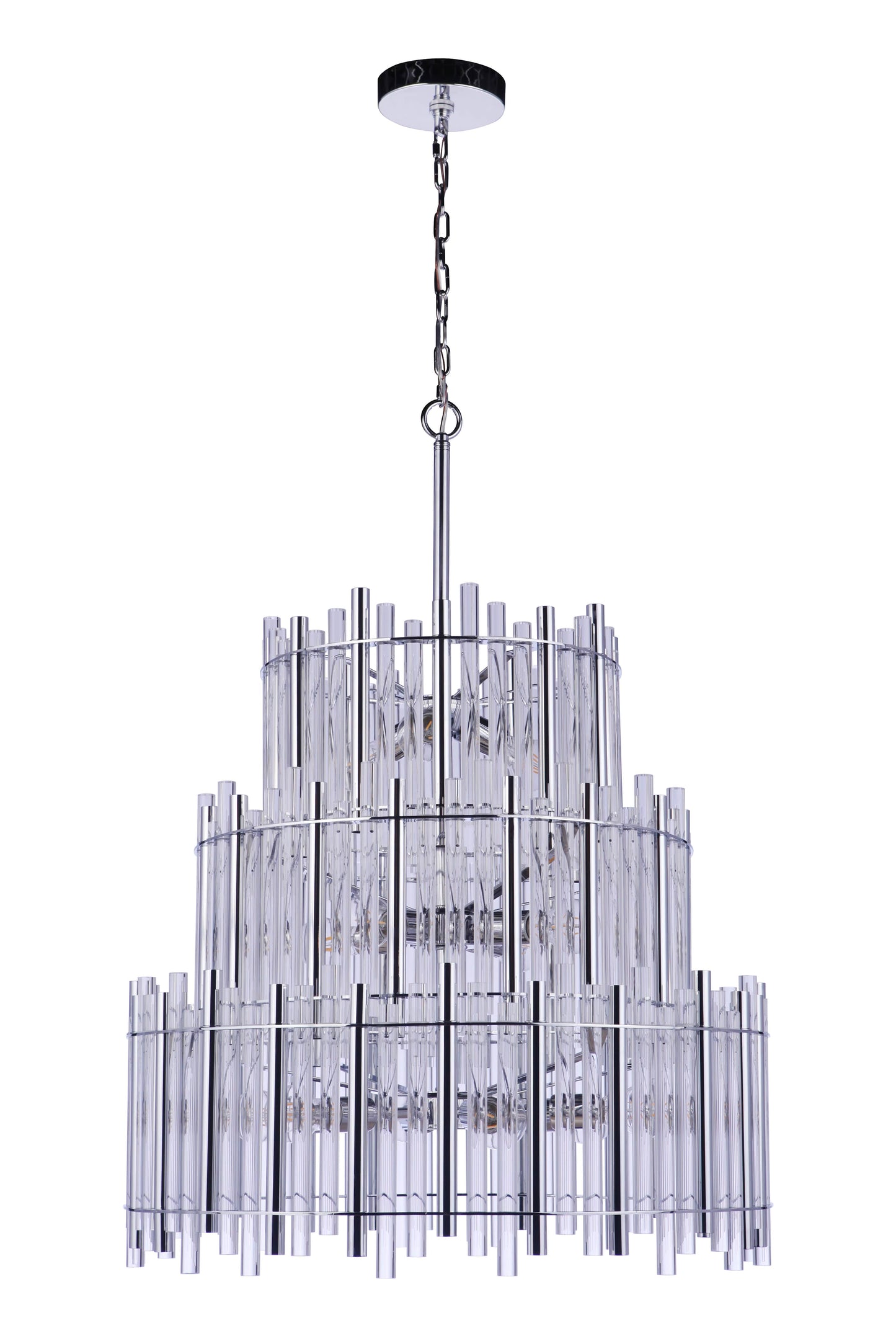 Reveal 13 Light 28" Wide Waterfall Chandelier