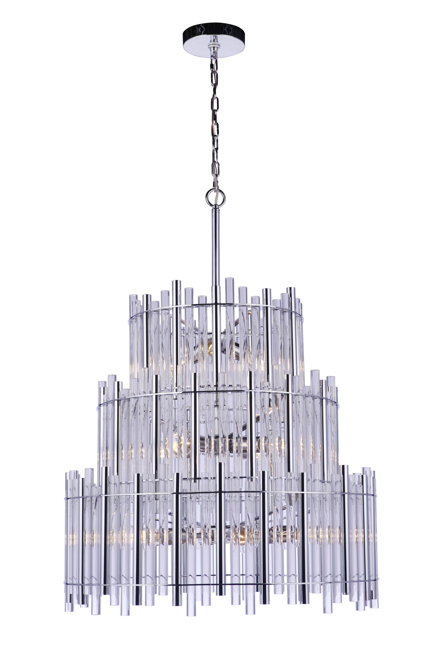 Reveal 13 Light 28" Wide Waterfall Chandelier