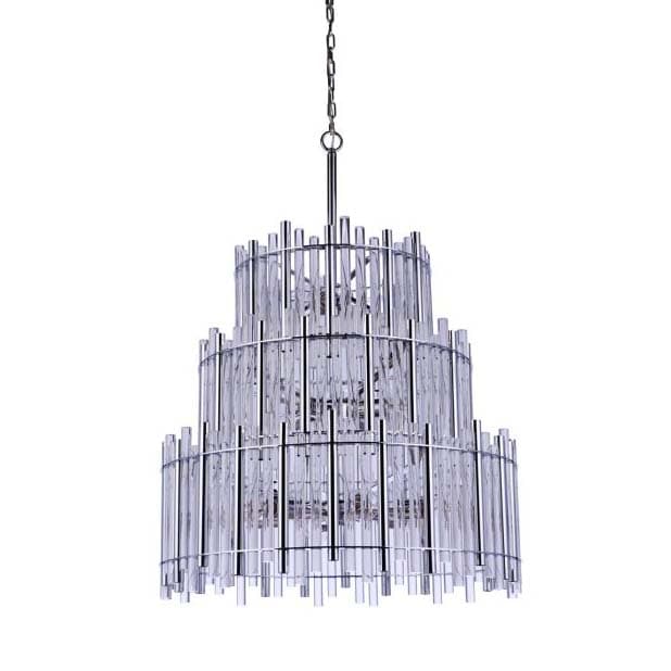 Reveal 13 Light 28" Wide Waterfall Chandelier