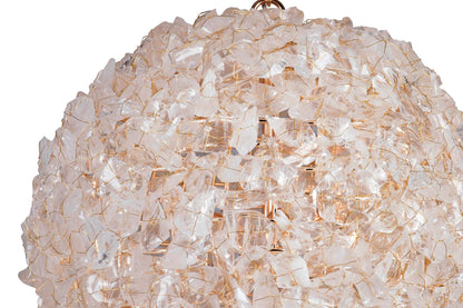 Roxx 4 Light 22" Wide Crystal Pendant