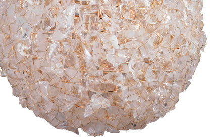 Roxx 4 Light 22" Wide Crystal Pendant