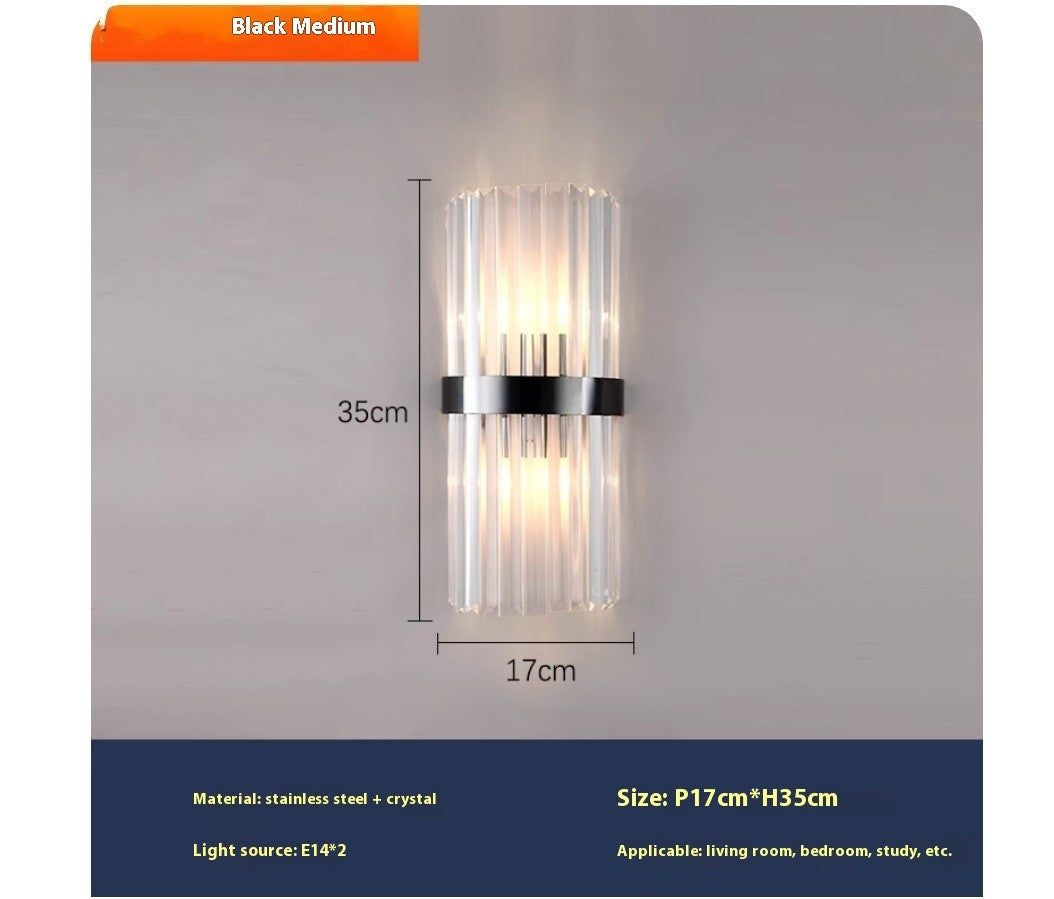 Crystal Background Wall Lamp