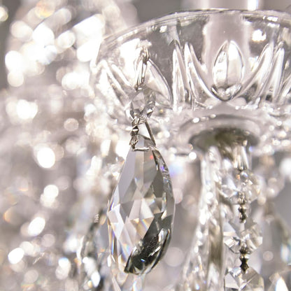 Crystorama Lighting Group Traditional Crystal 10 Light 26" Wide Crystal Chandelier with Swarovski Strass Crystal Accents
